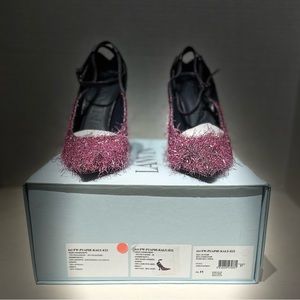 Lanvin Rita Pointer toe 105mm Pumps • Size 37